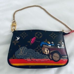Louis Vuitton 2015 Limited Edition Christmas Mini Pochette